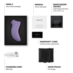 LELO - SONA 3 Clitoris Stimulator - Violet Dusk