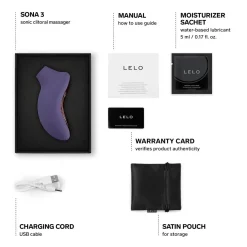 LELO - SONA 3 Clitoris Stimulator - Cyber Purple