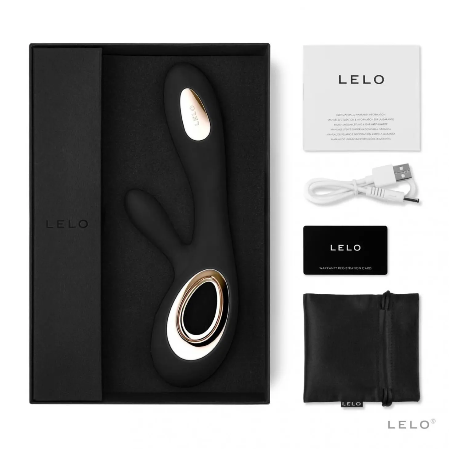 LELO - Soraya Wave G-Spot Vibrator - Midnight Blue