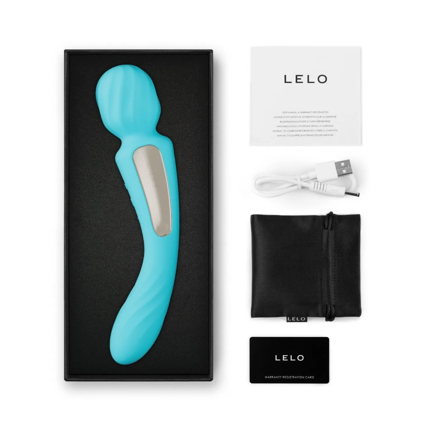 LELO - SWITCH Dubbele Wand Vibrator - Aqua