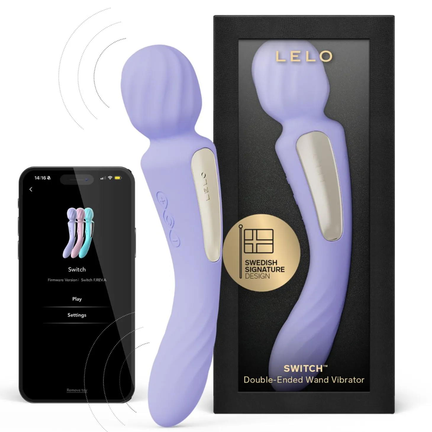 LELO - SWITCH Dubbele Wand Vibrator - Lilac