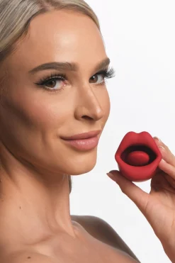 Lickgasm - Kus Vibrerende Clitoris Stimulator - Rood