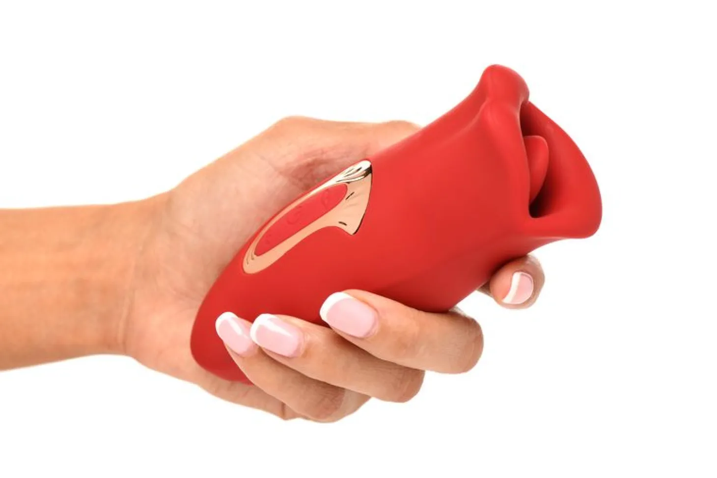 Lickgasm - Kus Vibrerende Clitoris Stimulator - Rood