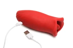 Lickgasm - Kus Vibrerende Clitoris Stimulator - Rood