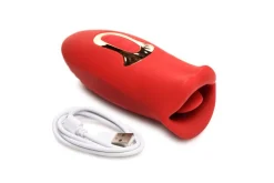 Lickgasm - Kus Vibrerende Clitoris Stimulator - Rood