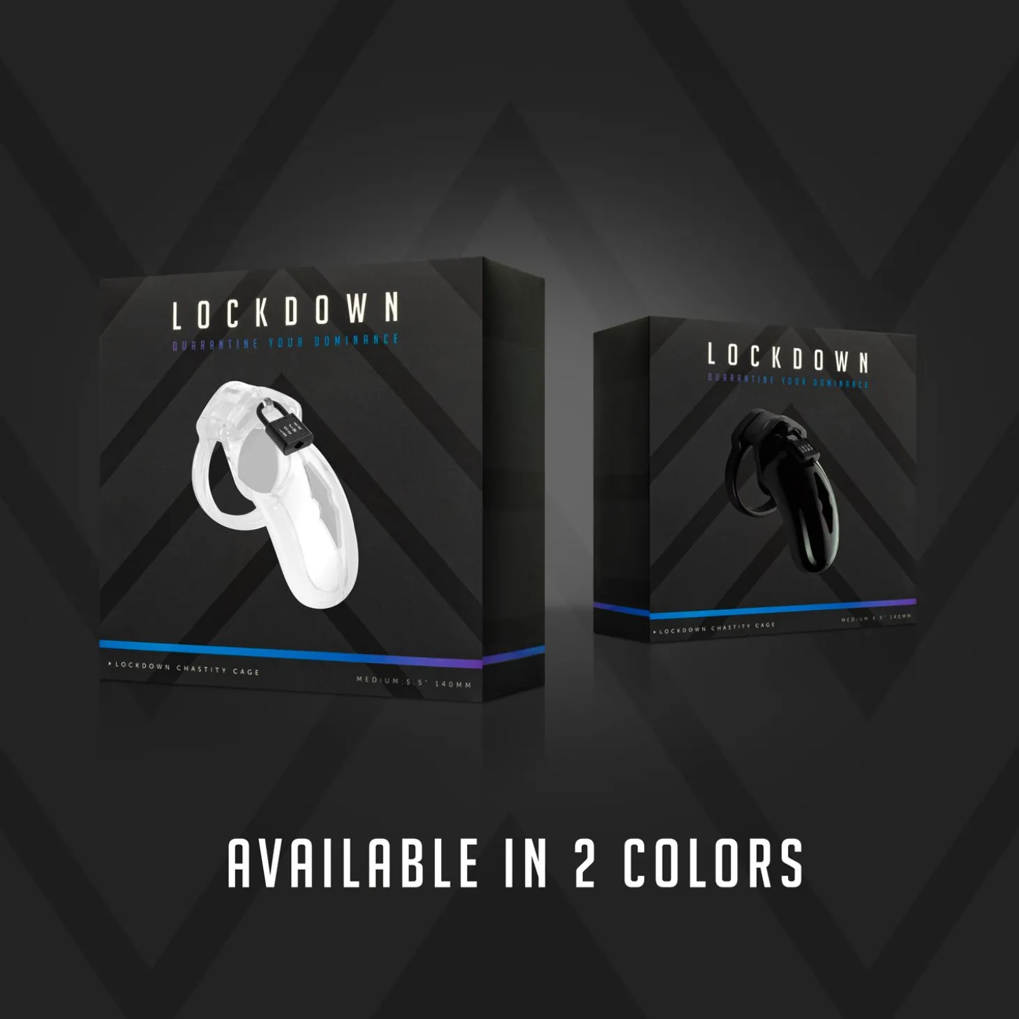 Lockdown Kuisheidskooi Transparant - Medium