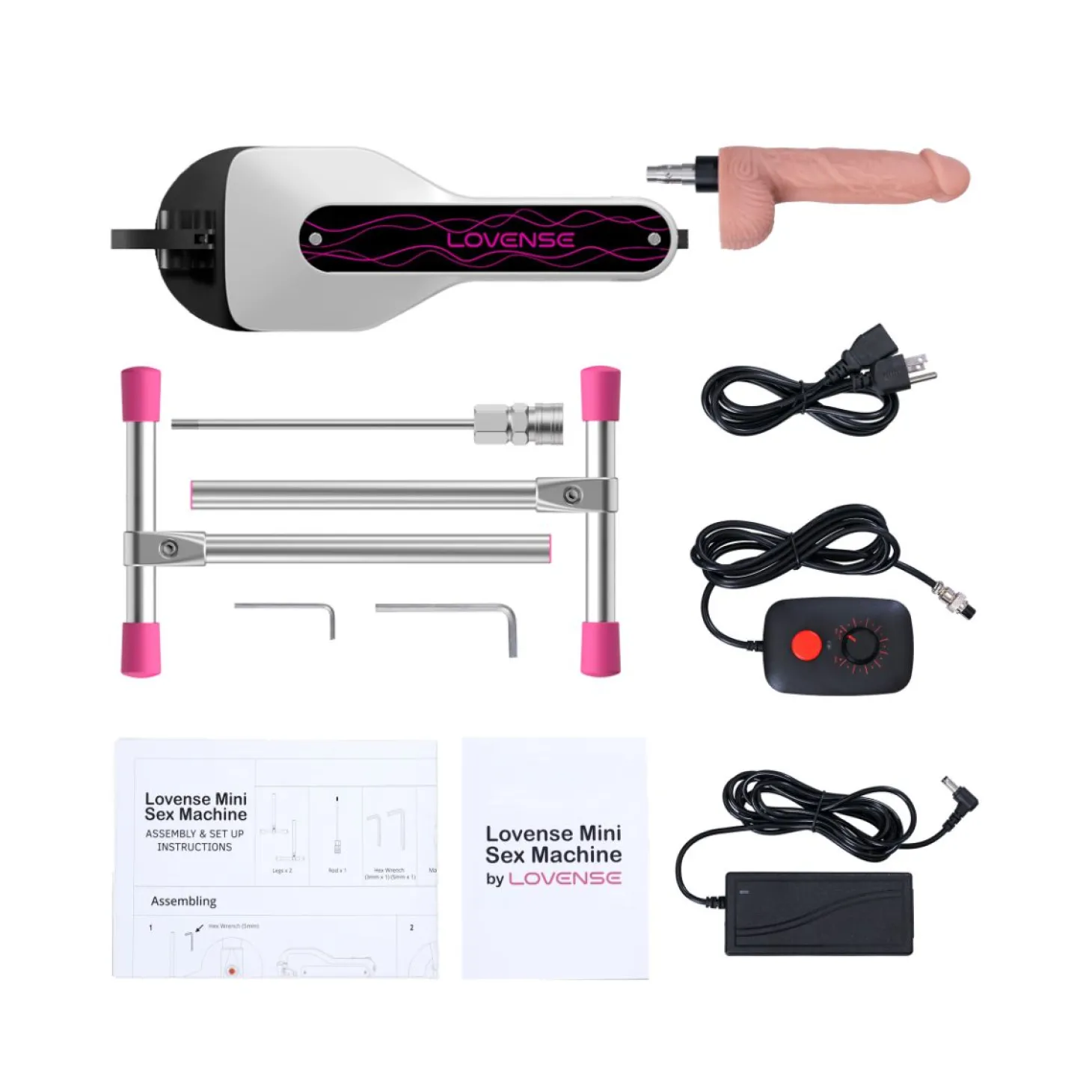 Lovense - Mini Sex Machine - Wit