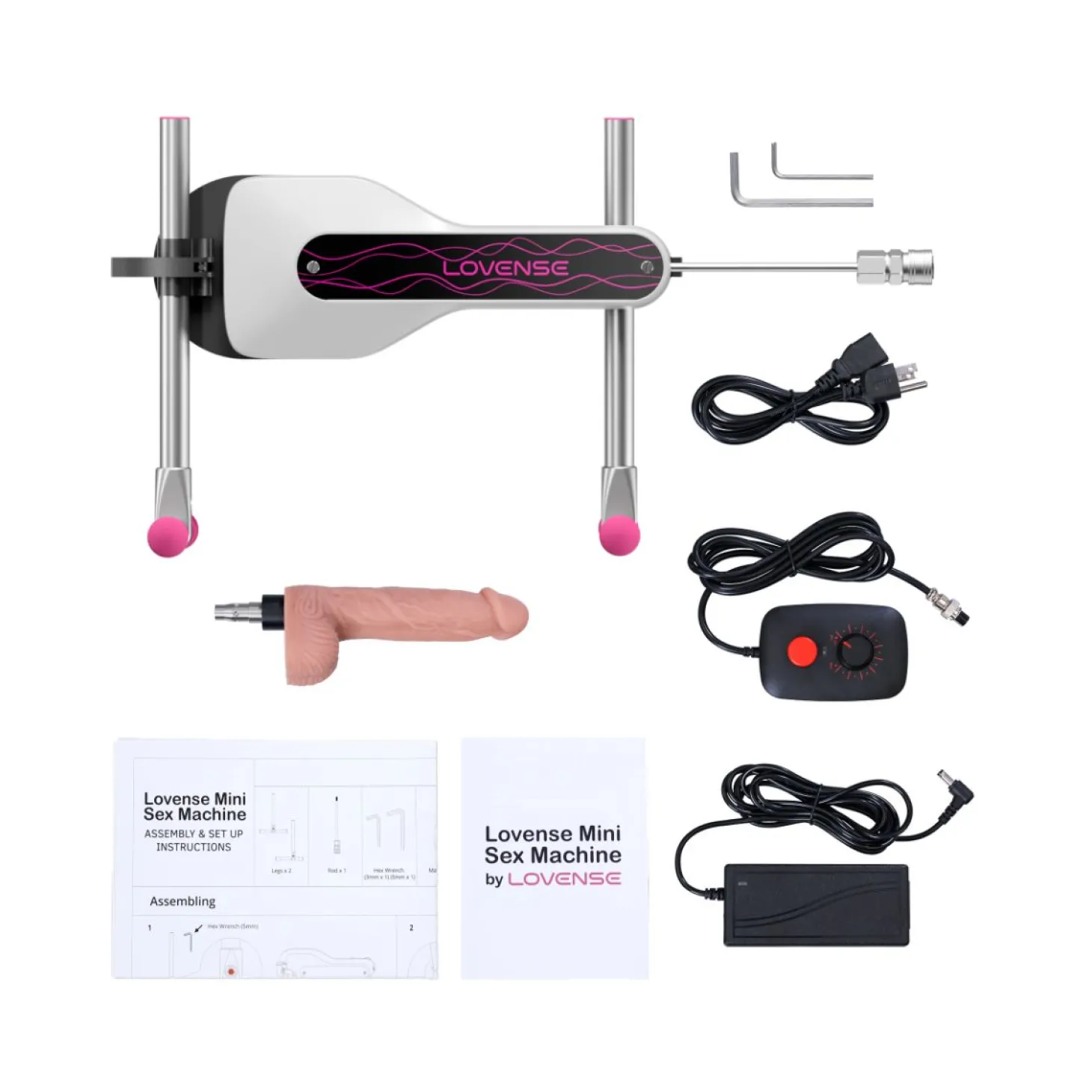 Lovense - Mini Sex Machine - Wit