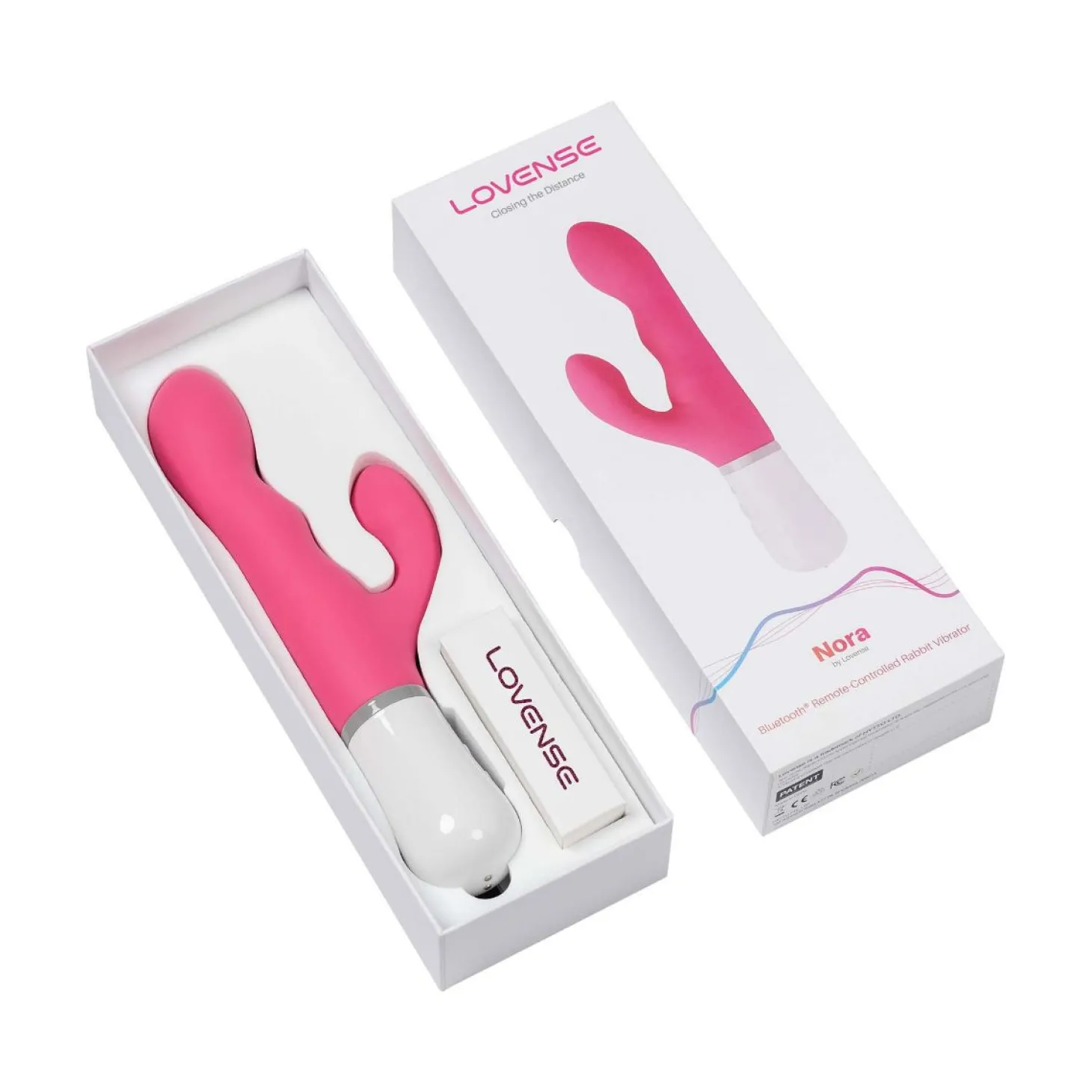 Lovense - Nora G-spot Vibrator Met App - Roze