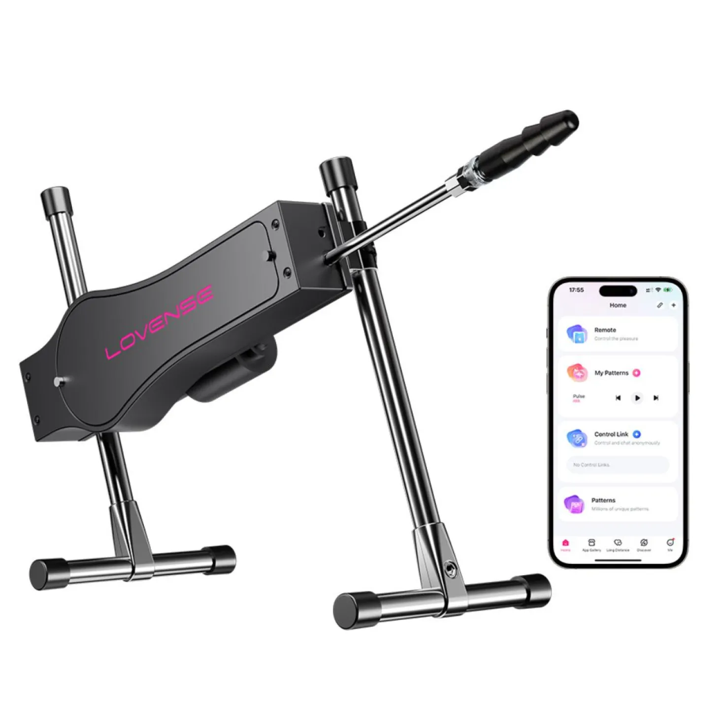 Lovense – Sex Machine – Zwart