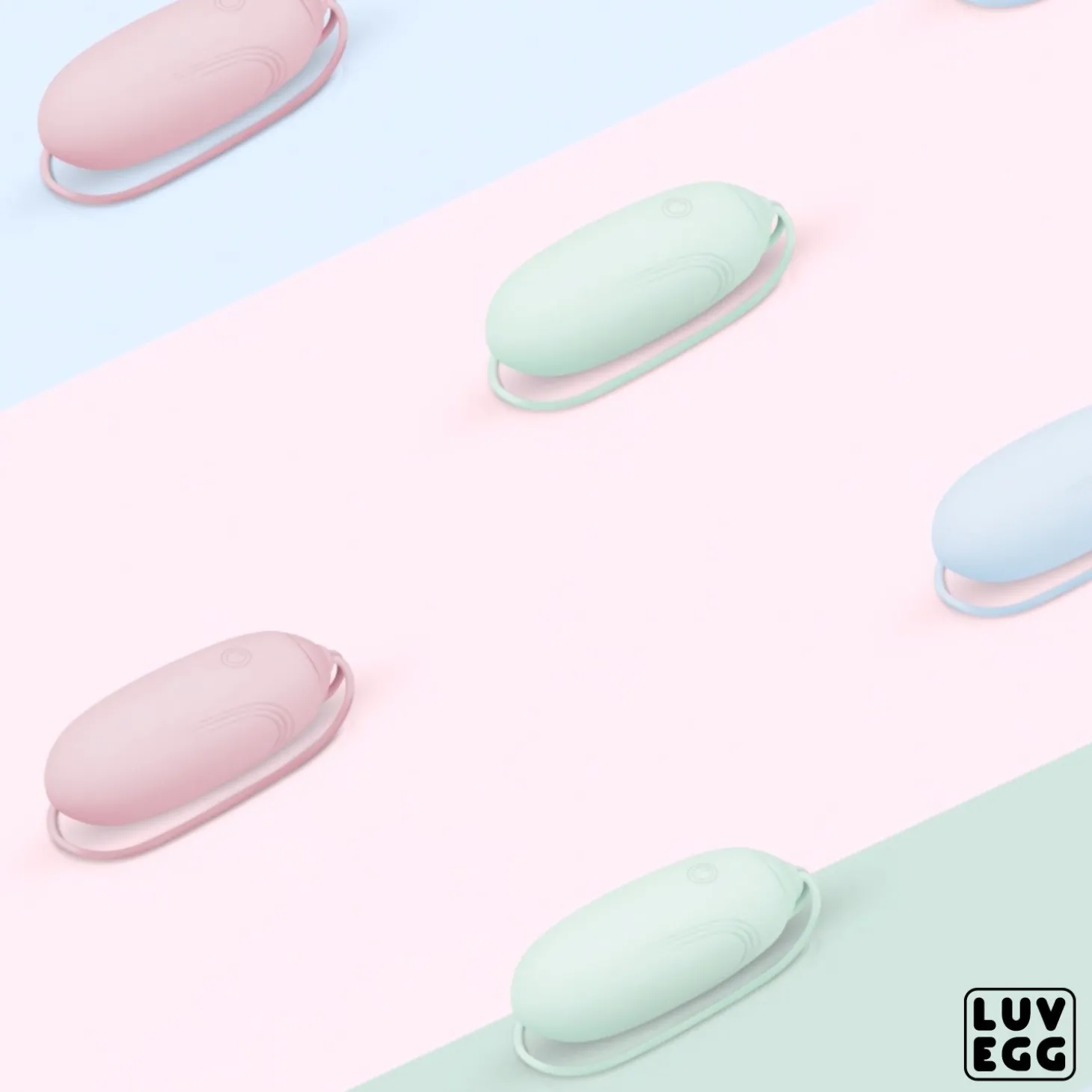 LUV EGG - Blauw