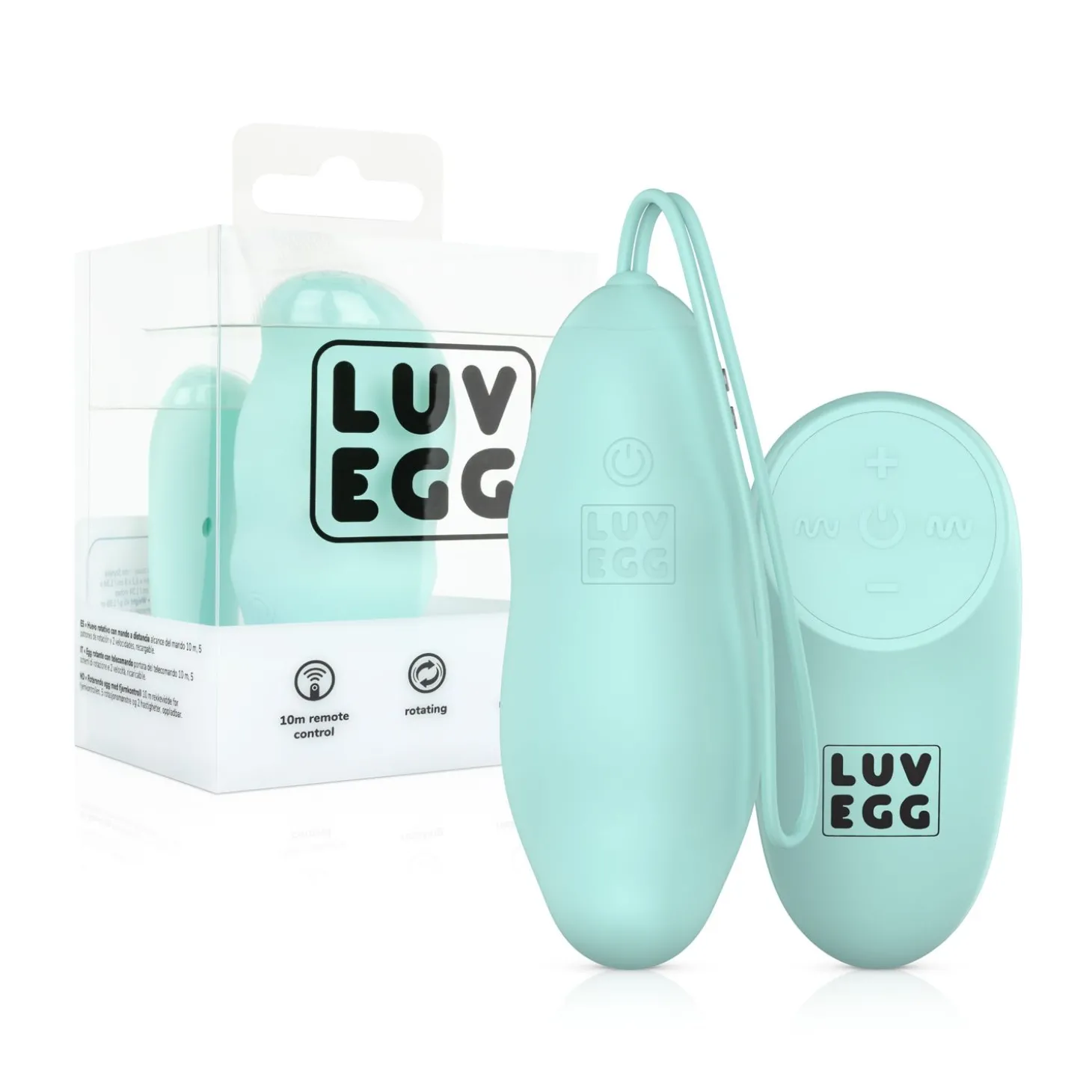 LUV EGG - Rotating Luv Egg - Groen