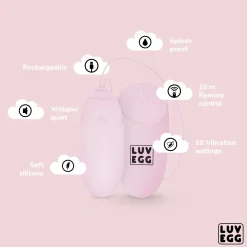 LUV EGG - Roze
