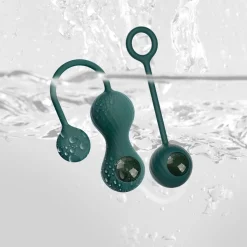 Magic Motion - Duo Smart Kegel Vibrator met Gewichtenset - Groen