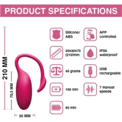 Magic Motion - Flamingo Vibrerend Ei