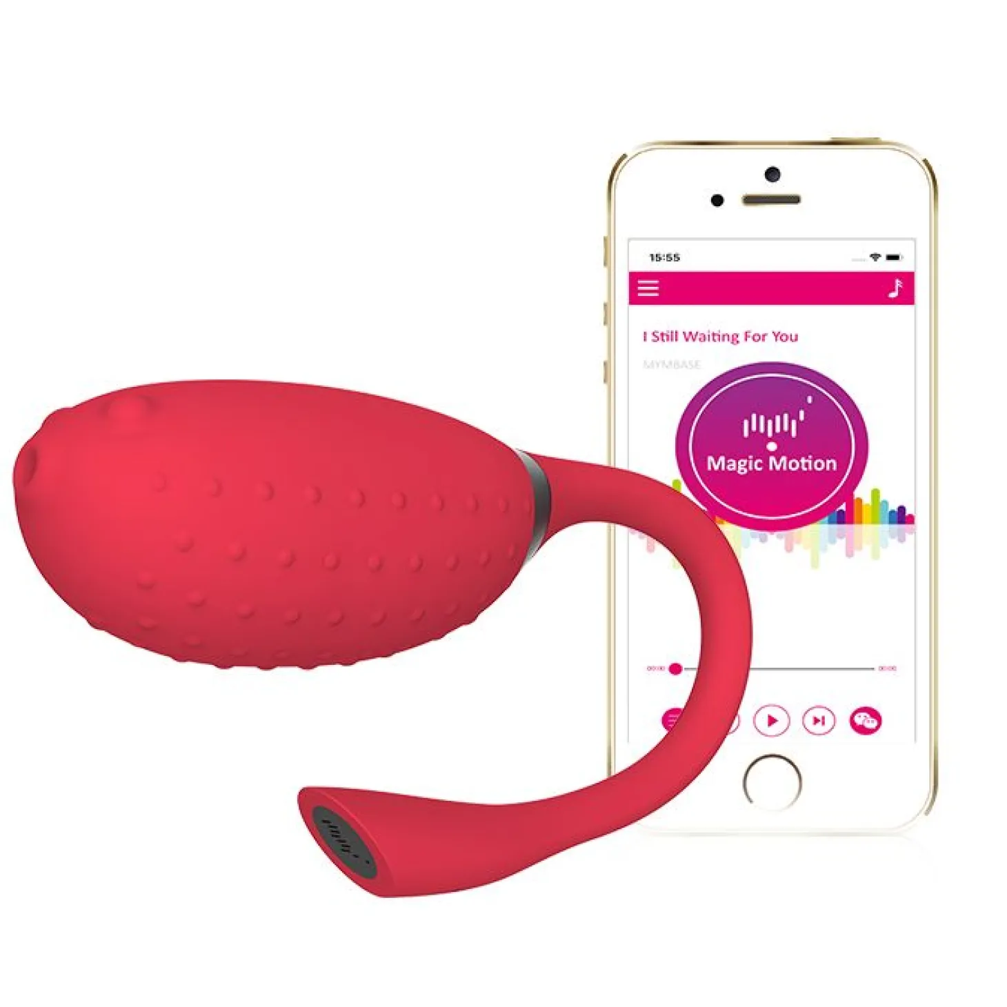 Magic Motion - Fugu Smart Wearable Vibrator - Rood