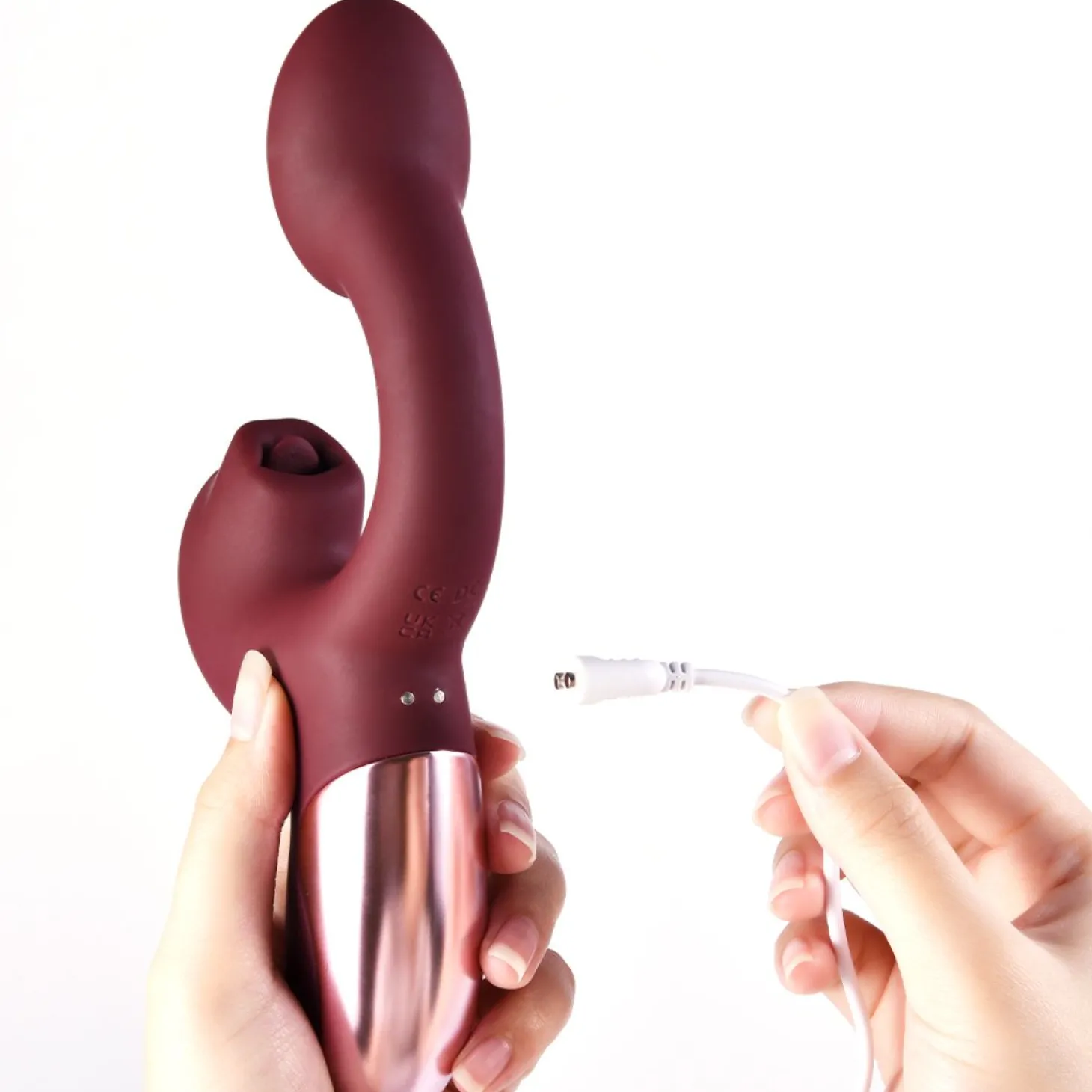 Magic Motion – Magic Ponder Vibrator met Lick & G-Spot Functie – Rood
