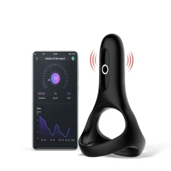 Magic Motion - Rise Smart Vibrerende Cockring - Black