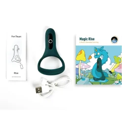 Magic Motion - Rise Smart Vibrerende Cockring - Groen