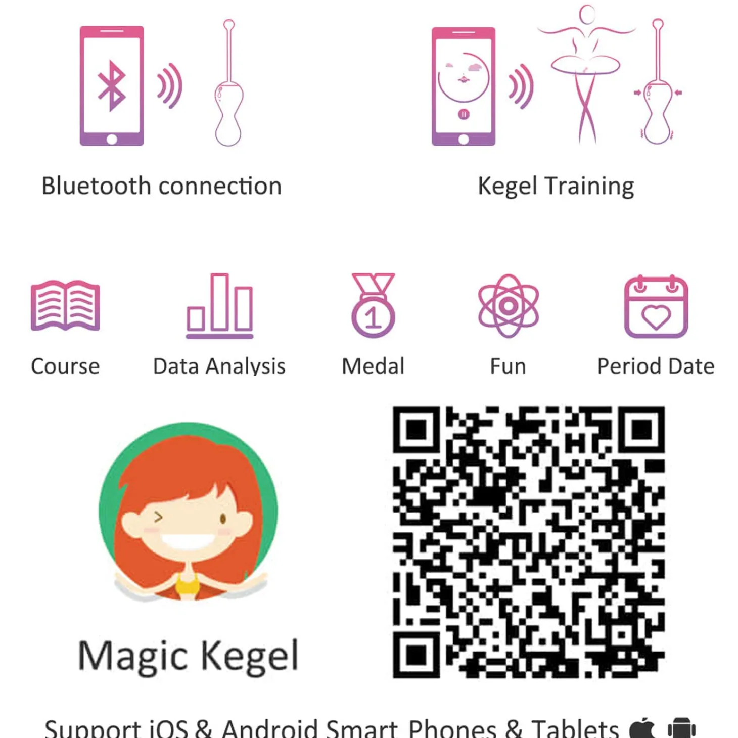 Magic Motion - Smart Kegel Master Balls Roze