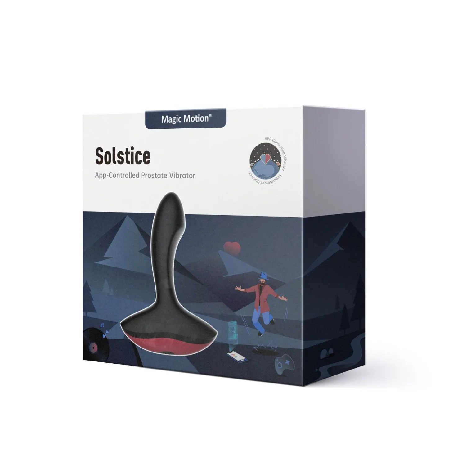Magic Motion - Solstice App Controlled Prostaat Vibrator