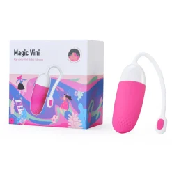 Magic Motion - Vini App Controlled Vibratie Eitje - Roze&Wit