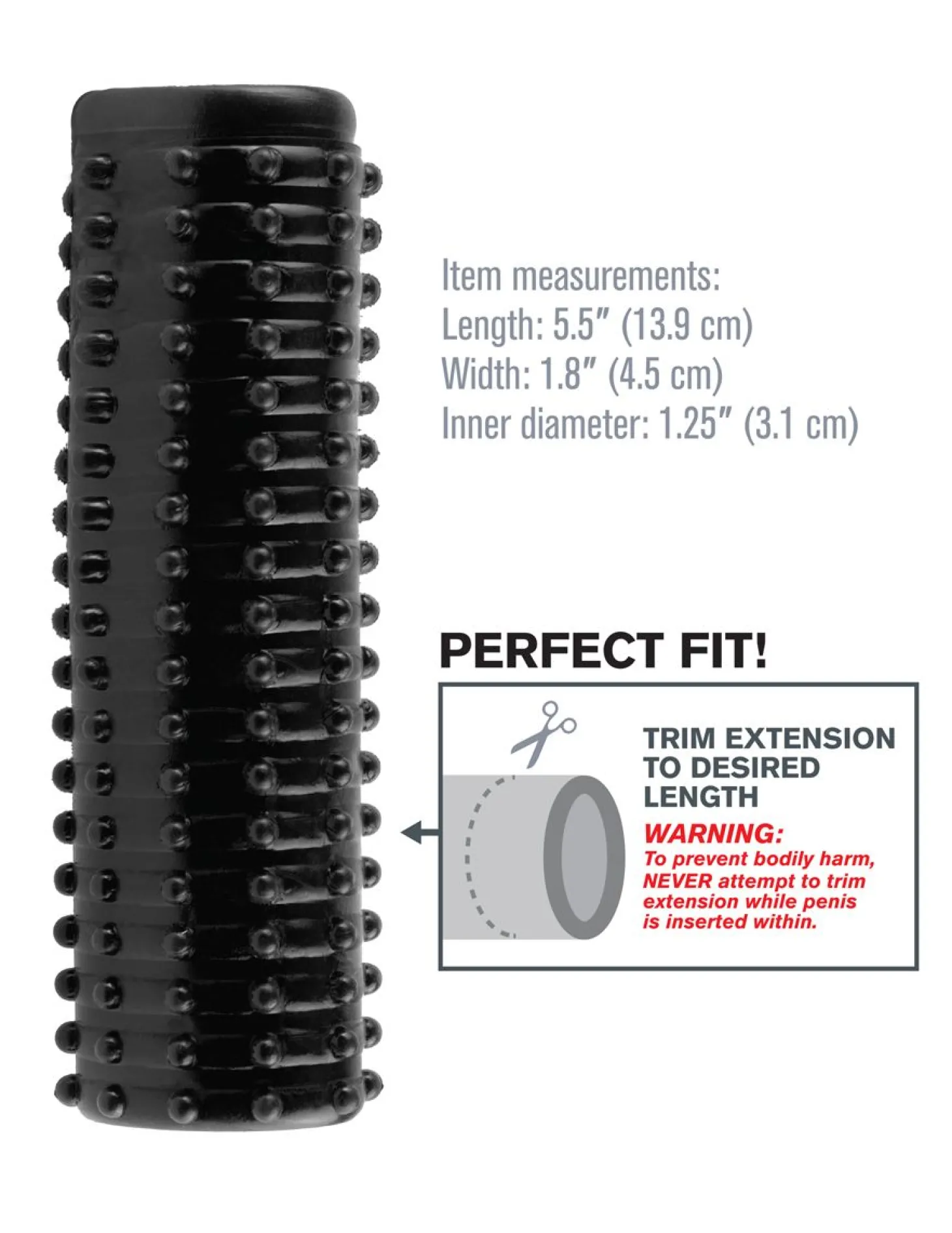 Magic Pleasure Sleeve Black