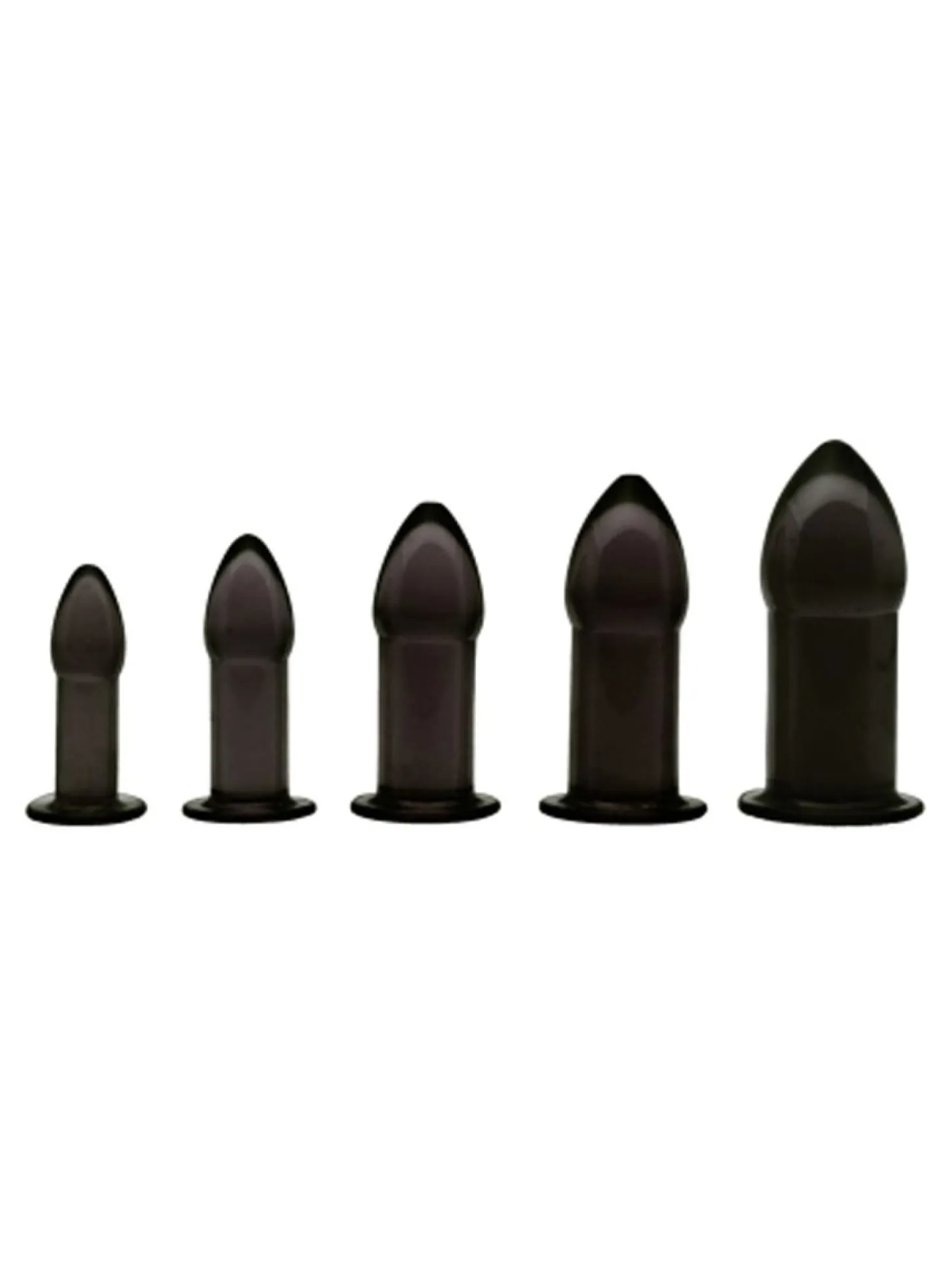 Master Series - Anaal trainer set (5 stuks) - zwart