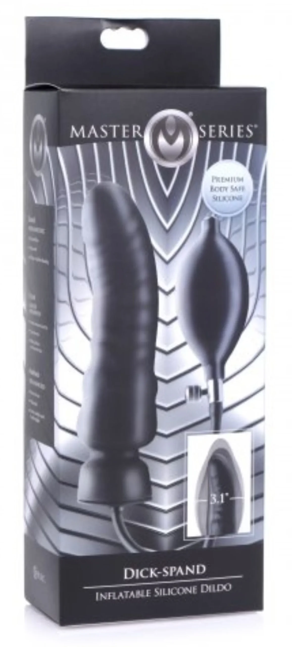 Master Series - Dick-Spand Opblaasbare Dildo
