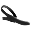 Master Series - Face Strap-On Mondknevel met Dildo - Black