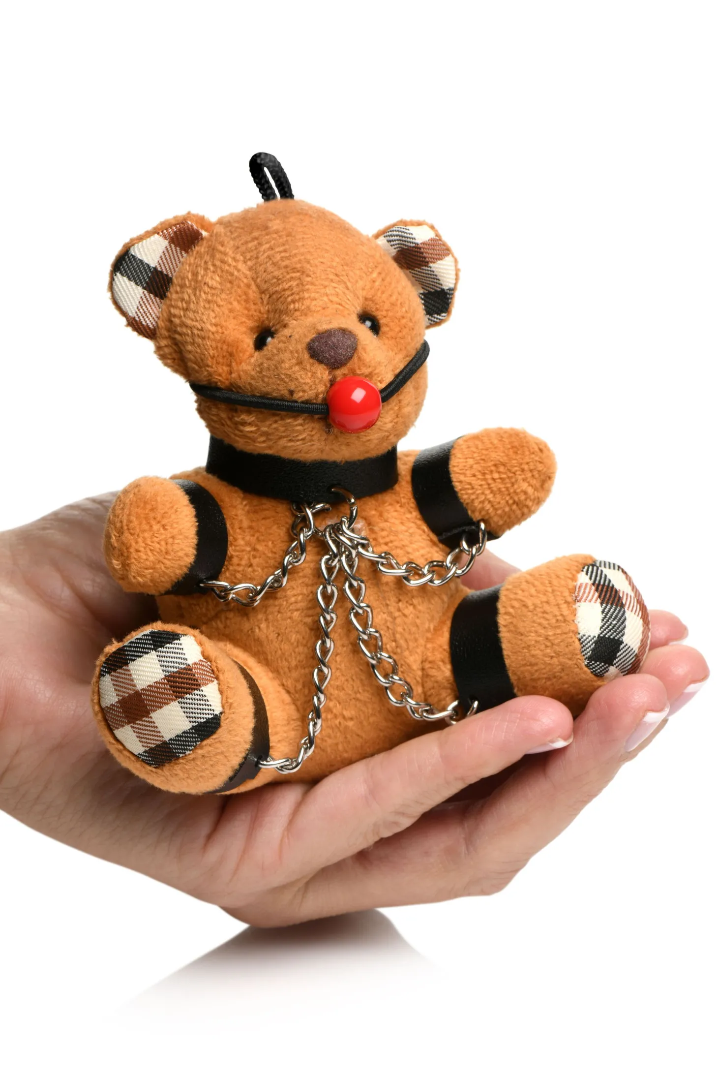Master Series - Gagged Teddy Bear Sleutelhanger