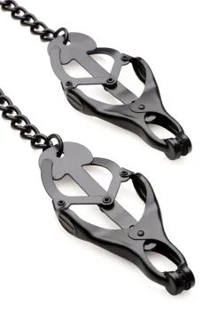 Master Series - Monarch Noir Nipple Vice