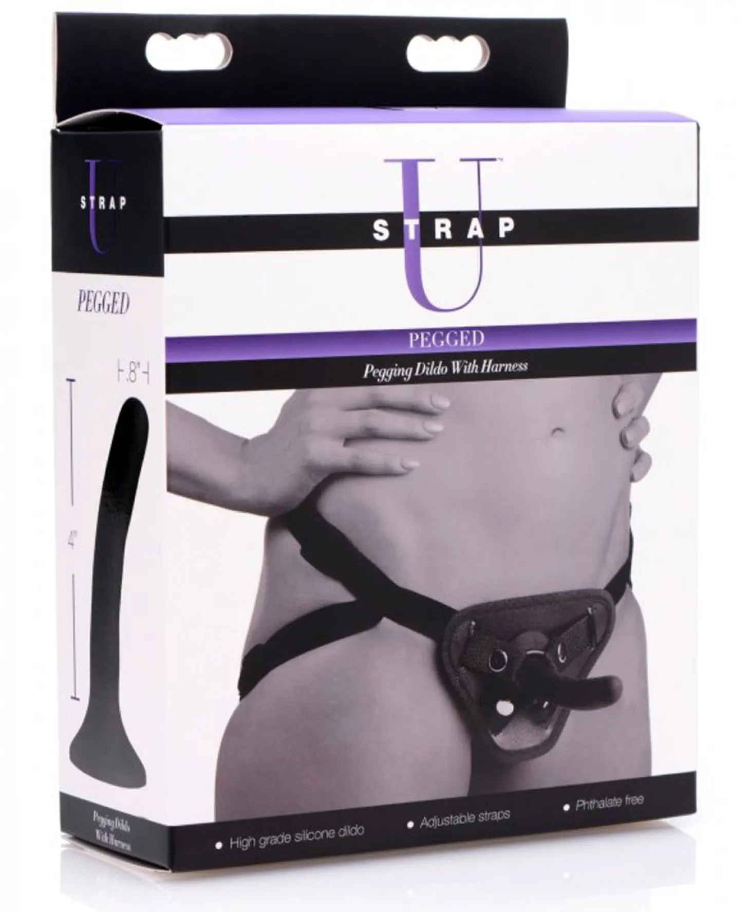 Master Series - Pegged Pegging Dildo Met Harnas