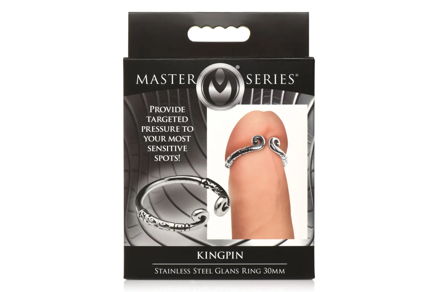 Master Series - Roestvrijstalen Glansring - Zilver