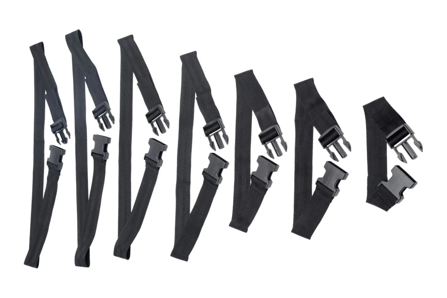 Master Series - Subdued 7-Delige Bondageriemen Set