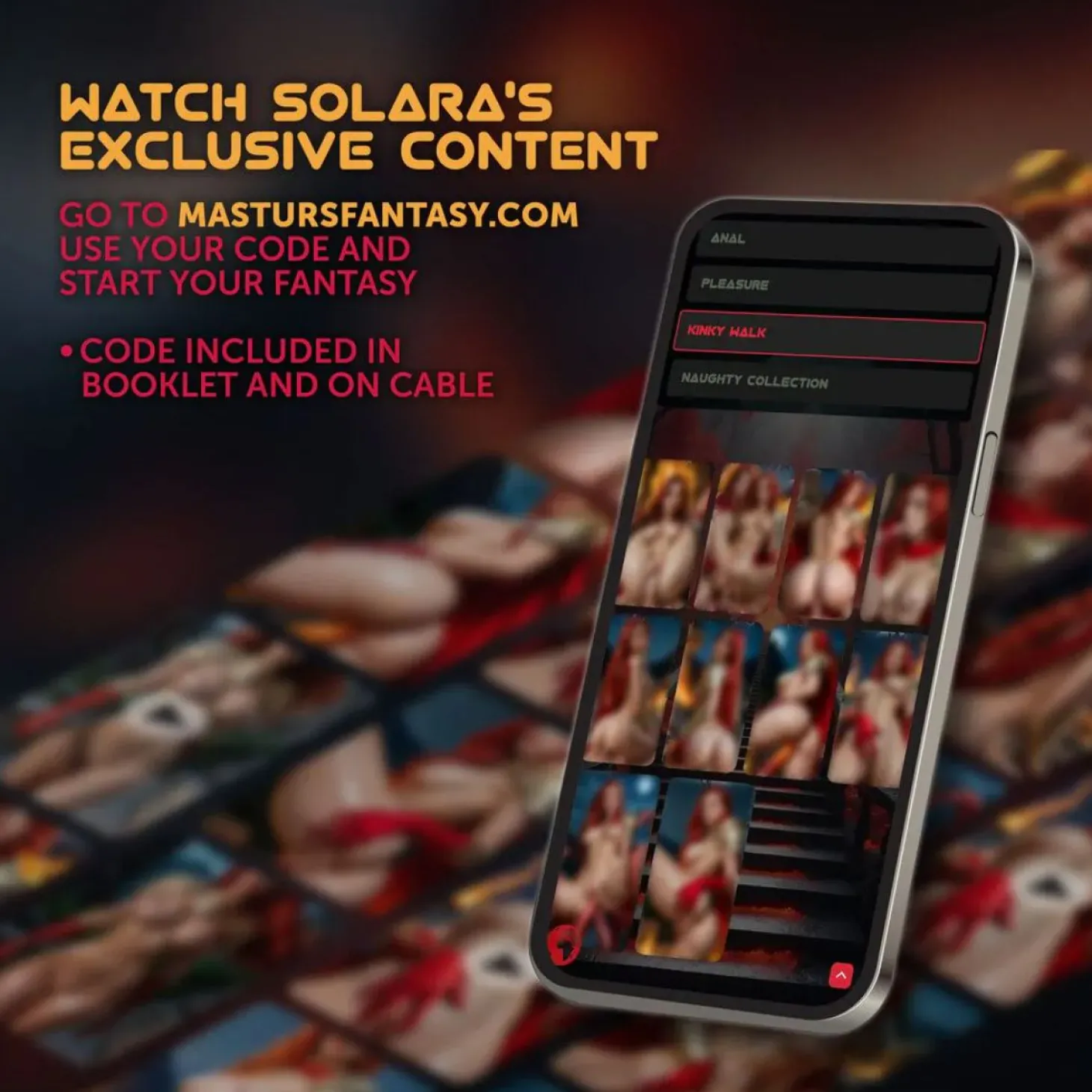 Masturs - Solara Fire Sorceress Masturbator - Interactive