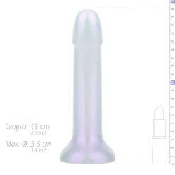 Mermaid Glitter Dildo - 19 cm