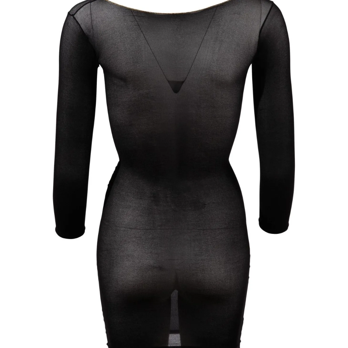 Mini jurk met lange mouwen S-L