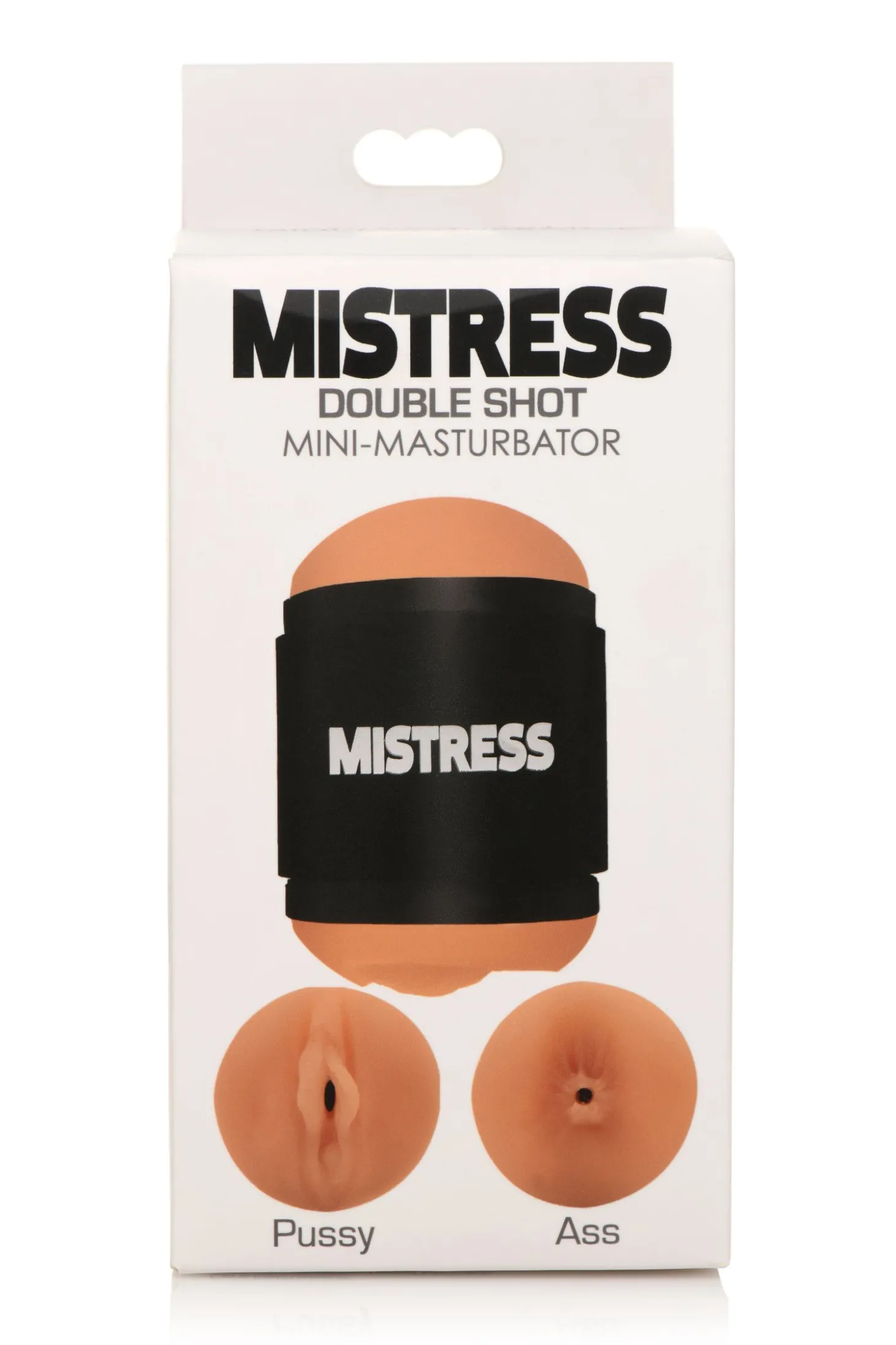 MISTRESS – Double Shot Mini Masturbator – Beige