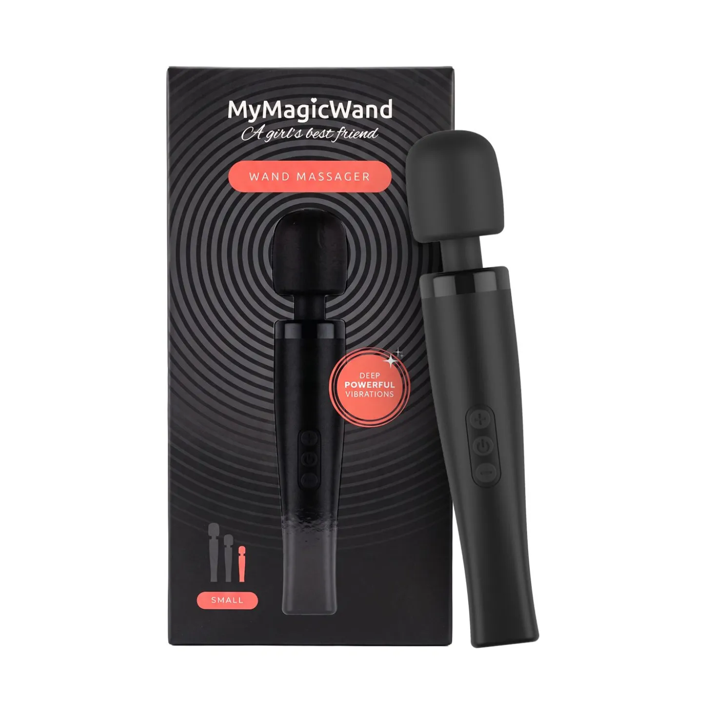 MyMagicWand - Wand Vibrator Small - Zwart