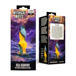 Mythical Mates - Sea Serpent Stotende Dildo - 26 cm