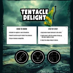 Mythical Mates - Tentacle Delight Groen & Geel