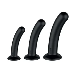 Nexus - Dilator Set Siliconen Anaal Dildos - Zwart