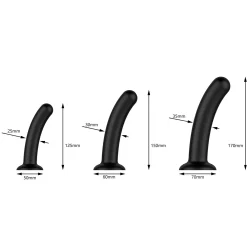 Nexus - Dilator Set Siliconen Anaal Dildos - Zwart