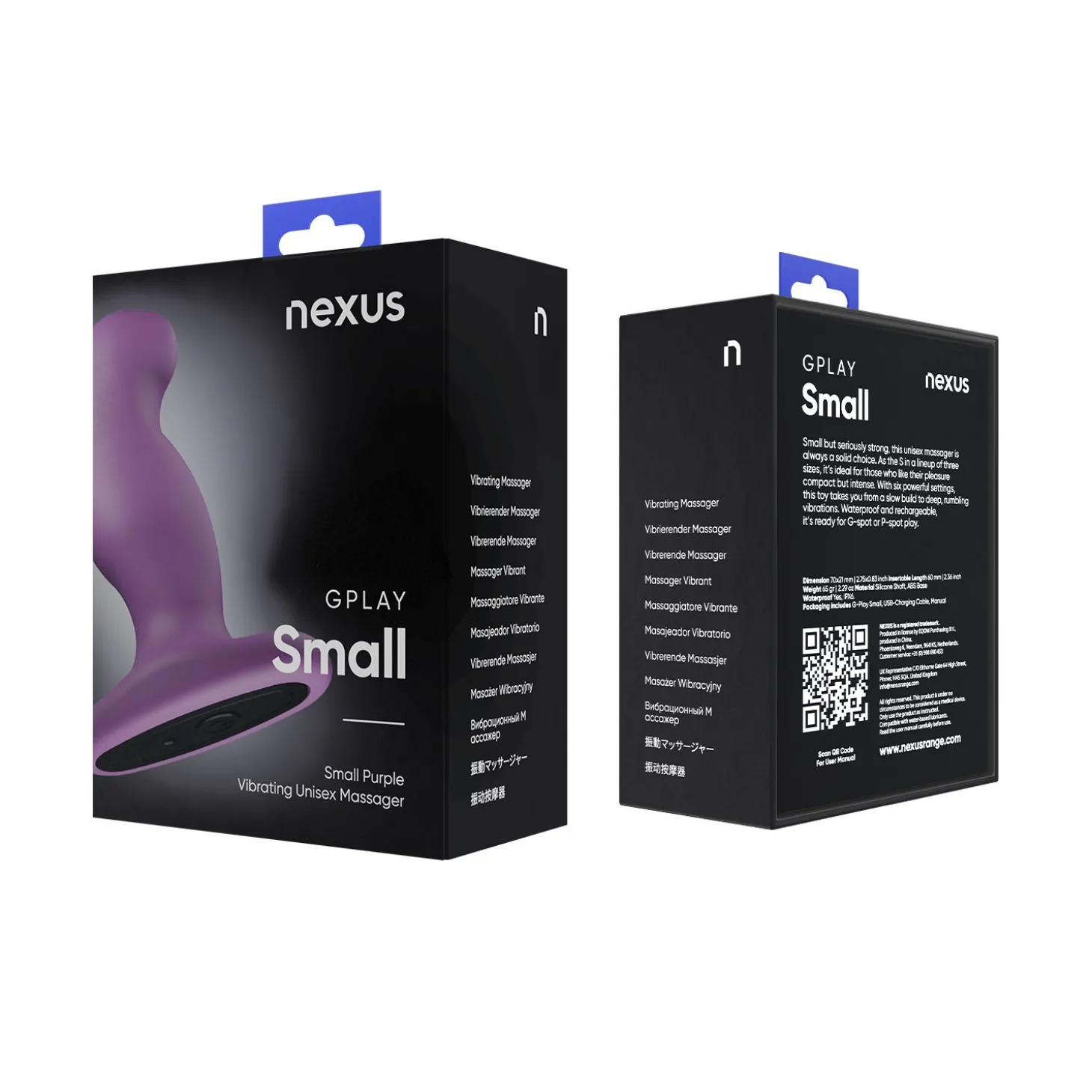 Nexus - G-Play Plus Vibrator - Small