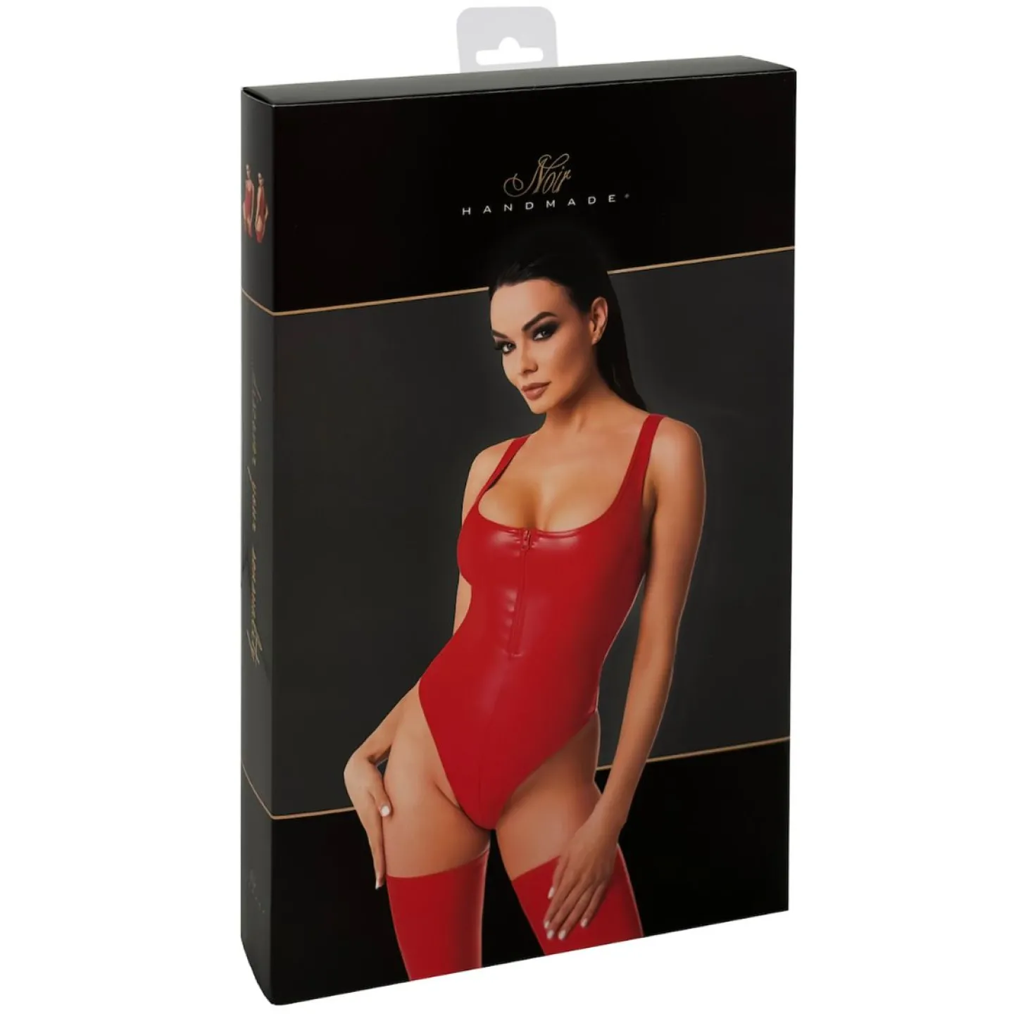 Noir Handmade – Elysium Powerwetlook Body – Rood
