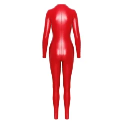 Noir Handmade – Orgia Powerwetlook Overall – Rood