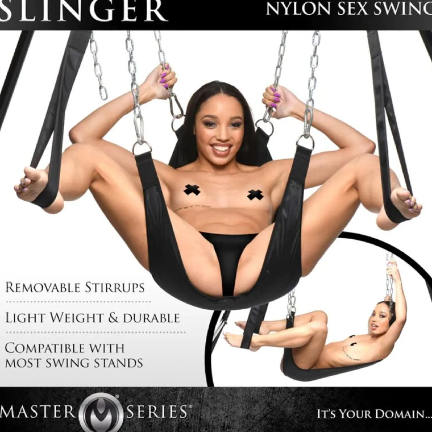 Nylon Sling - Zwart