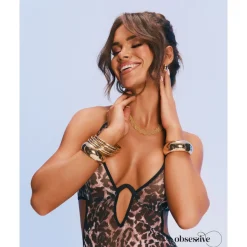 Obsessive - Addia Teddy Open Crotch - Bruin