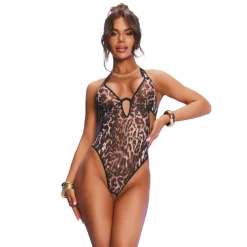 Obsessive - Addia Teddy Open Crotch - Bruin